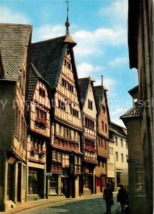 Bad Muenstereifel Orchheimerstrasse mit Windeckhaus