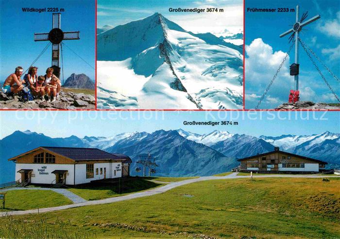 Neukirchen Grossvenediger Bergrestaurant mit Panoramablick Wildkogel Grossvenedi