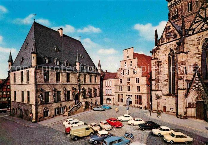 Osnabrueck Rathausplatz Rathaus Stadtwaage