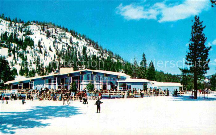 Reno Nevada Squaw Valley Lodge near Lake Tahoe in winter