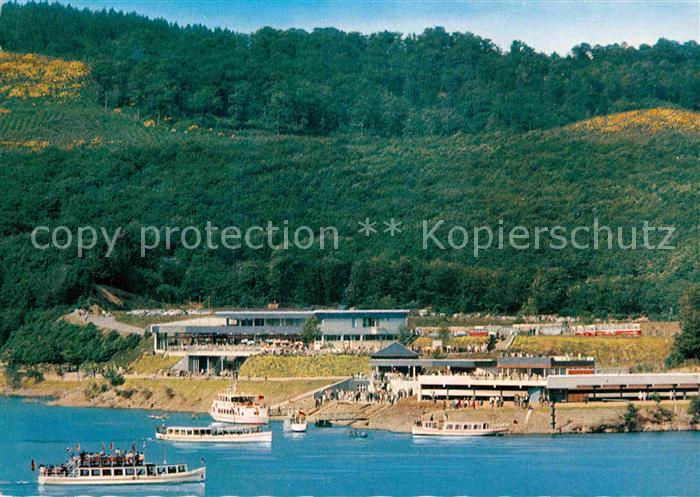 Heimbach Eifel Seehof Restaurant Rurtalsperre Schwammenauel Bootsanleger