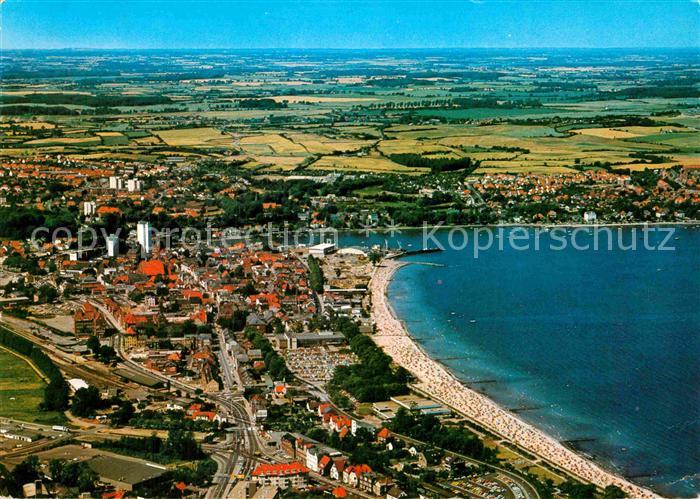 ECKERNFoeRDE Ostseebad Ostseebad Fliegeraufnahme
