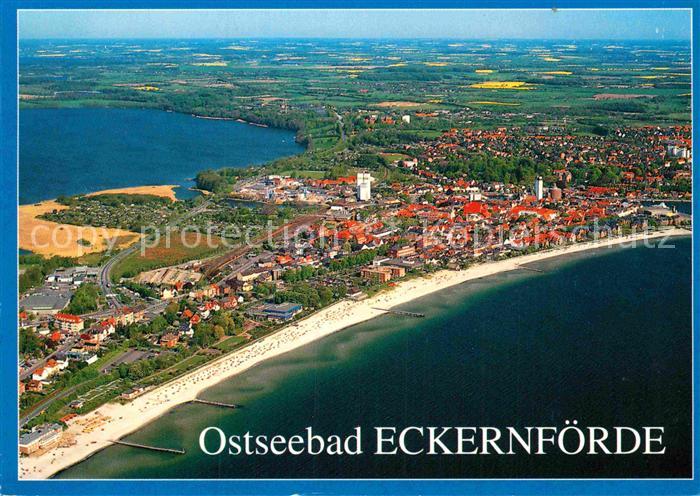 ECKERNFoeRDE Ostseebad Ostseebad Fliegeraufnahme