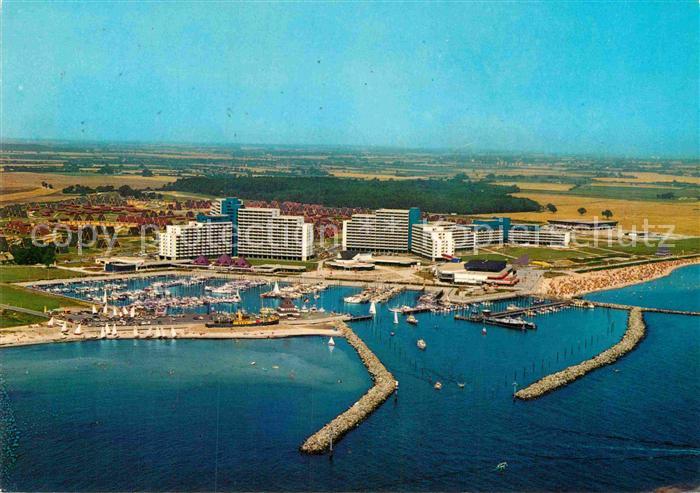 Damp 2000 Ferienpark Hafen Fliegeraufnahme
