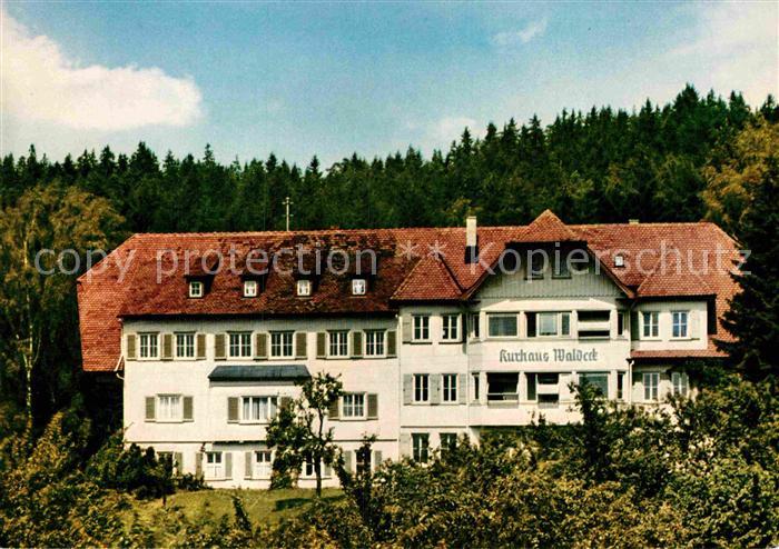 Hallwangen Kurhaus Waldeck im Schwarzwald