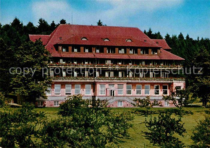 Rodt Lossburg Sanatorium Hohenrodt im Schwarzwald