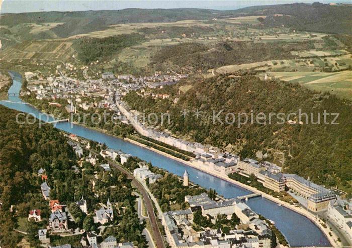 Bad Ems Kurort an der Lahn Fliegeraufnahme