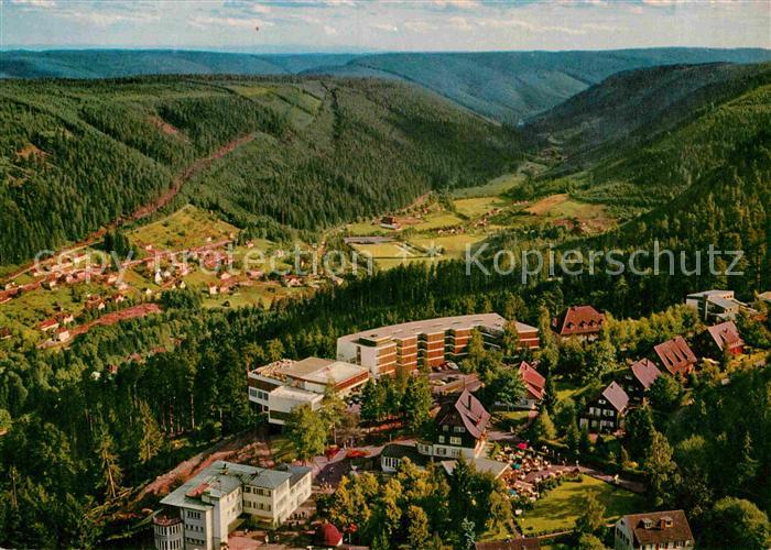 Bad Wildbad Sommerberghotel Kurort im Schwarzwald Fliegeraufnahme