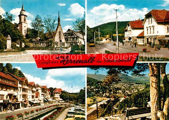 Bad Herrenalb Teilansichten Luftkurort im Schwarzwald