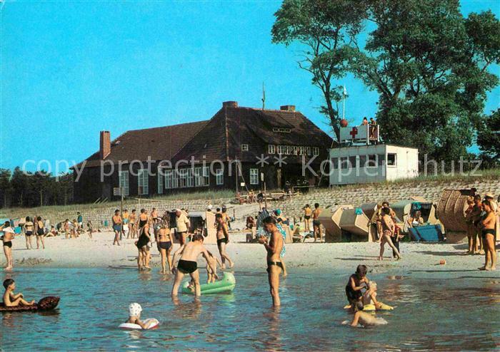 Zingst Ostseebad HO Gaststaette Kurhaus Strand