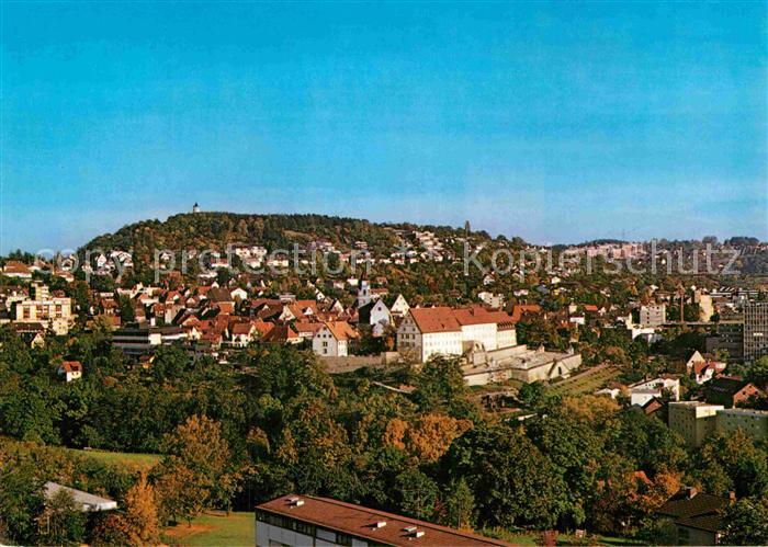 Leonberg Wuerttemberg Alte Stadt mit Engelberg