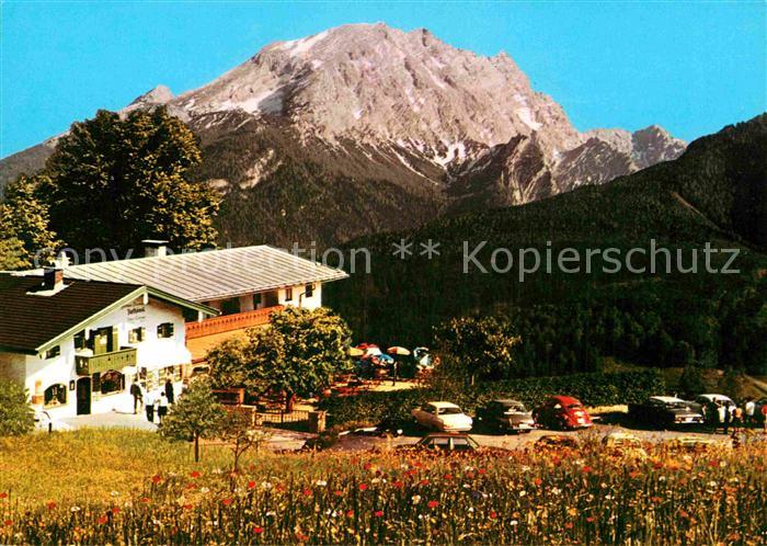 Ramsau Berchtesgaden Berggasthof Pension Zipfhaeusl Sahnegletscher