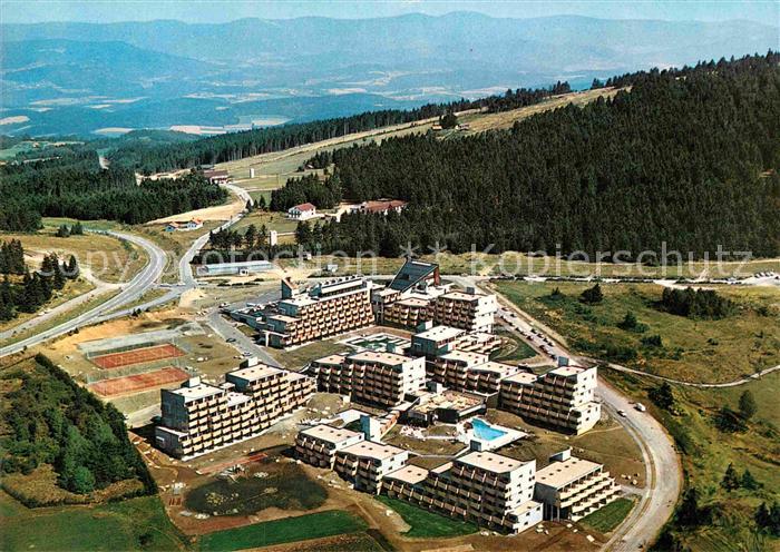 St Englmar Aparthotel Predigtstuhl Kurort im Bayerischen Wald Fliegeraufnahme