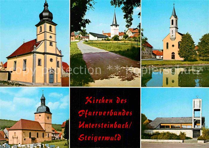 Untersteinbach Rauhenebrach Kirchen des Pfarrverbandes