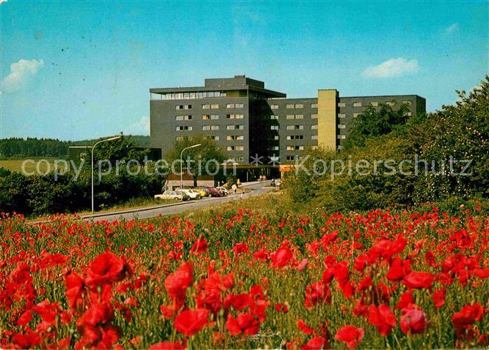 Marmagen Eifelhoehen Klinik Mohnblumen