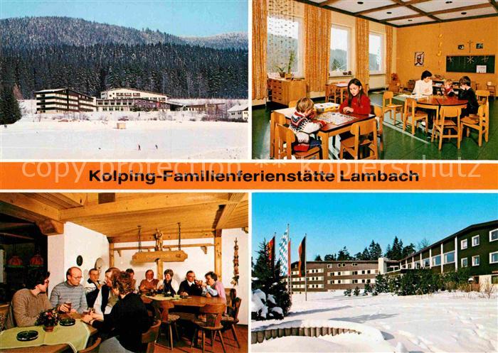 Lambach Lam Kolping Familienferienstaette Winterlandschaft