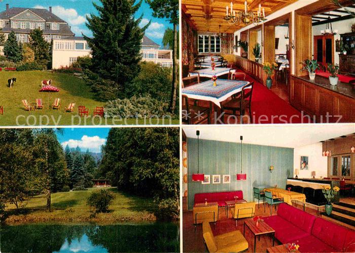 Fredeburg Schmallenberg Sanatorium Monika Park Aufenthaltsraeume