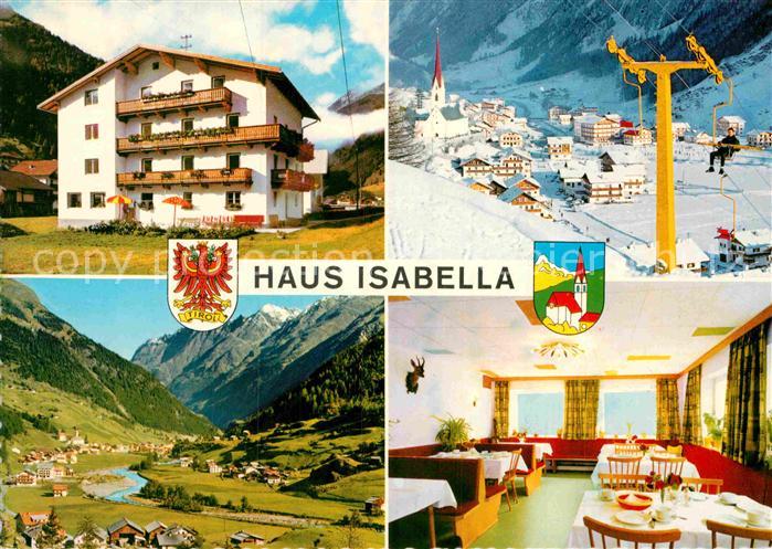 Soelden oetztal Haus Isabella Gaestehaus Pension Wintersportplatz Alpen