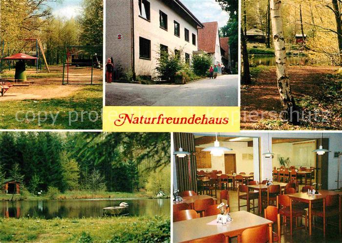 Gohfeld Herford Naturfreundehaus Carl Schreck Schwanenteich Kinderspielplatz Wal