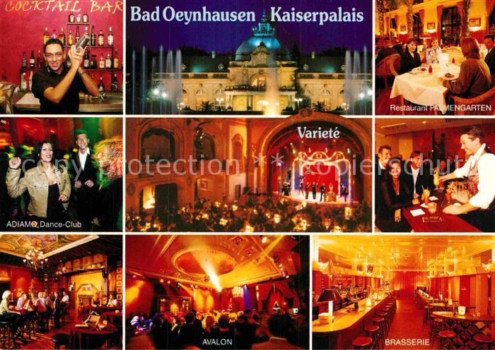 Bad Oeynhausen Kaiserpalais Bar Dance Club Restaurant Brasserie Avalon
