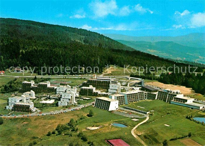 St Englmar Aparthotel Predigtstuhl Luftkurort Fliegeraufnahme