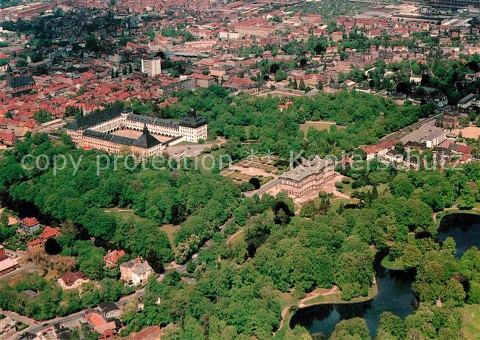 Gotha Thueringen Schloss Friedenstein Museum der Natur Fliegeraufnahme