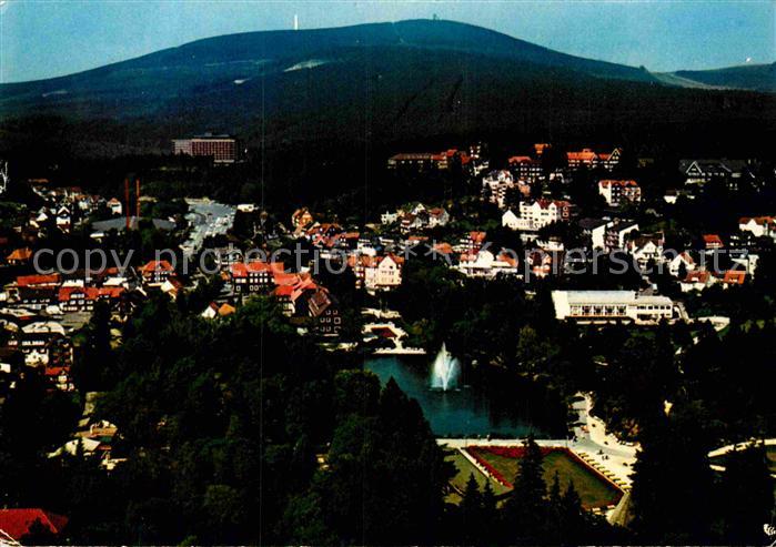 Braunlage Hoehenluftkurort Fliegeraufnahme