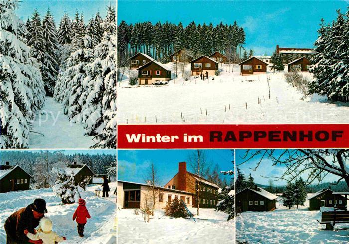 Gschwend Gaildorf Erholungsheim Rappenhof Familienferiensiedlung Winterlandschaf