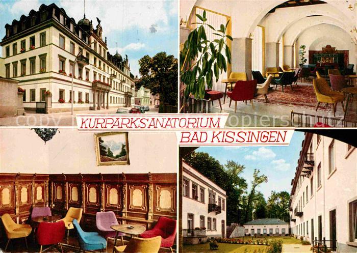 Bad Kissingen Kurparksanatorium LVA Wuerttemberg