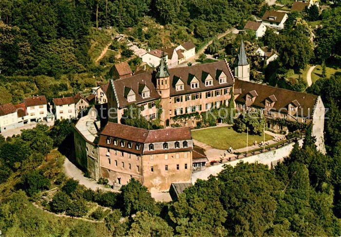 Schoenberg Bensheim Schloss Schoenberg Fliegeraufnahme