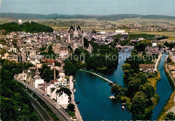 Limburg Lahn Domstadt Fliegeraufnahme