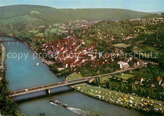 Neckargemuend Luftkurort Fliegeraufnahme