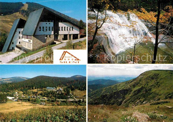 Harrachov Harrachsdorf Hote Silent Wasserfall Landschaftspanorama