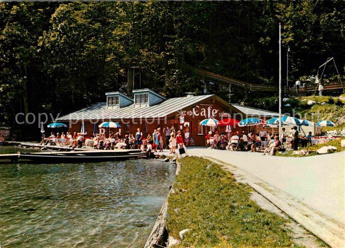 Koenigsee Berchtesgaden Echostueberl am Koenigsee