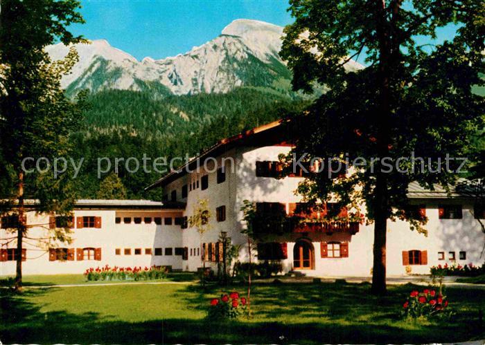 Schoenau Berchtesgaden Eisenbahner Erholungsheim Haus Hubertus Hoher Goell Brett