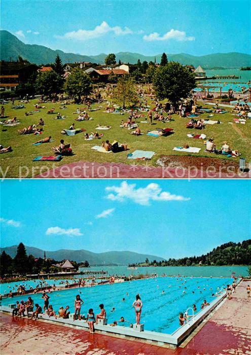 Rottach-Egern See und Warmbad Restaurant Cafe Badestrand am Tegernsee