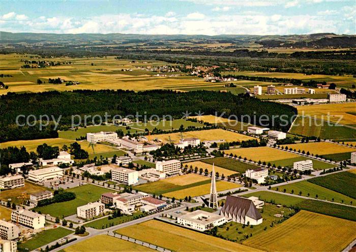 Bad Fuessing Schwefeltherme Kurort Fliegeraufnahme