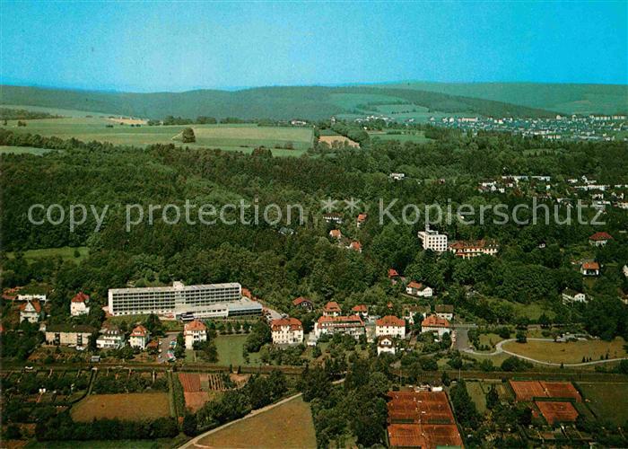 Bad Hersfeld Kurklinik Vitalis Sanatorium Wigbertshoehe Fliegeraufnahme