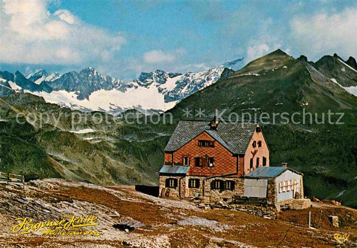 Mallnitz Boeckstein Hagener Huette Hohe Tauern Gebirgspanorama