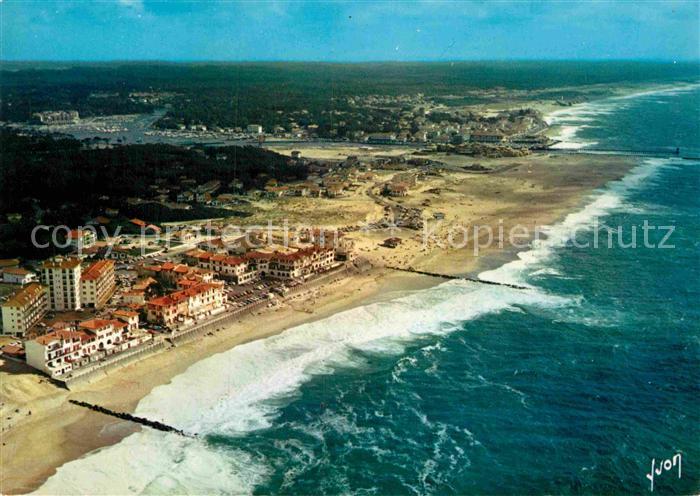 Hossegor Soorts Landes Hossegor en bordure de l'Ocean au fond