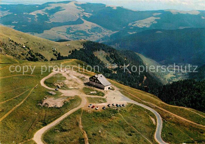 Gerardmer Vosges Sommet du Hohneck Hotel vue aeriene