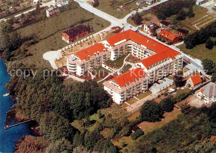 Malchow Klinik Malchower See Fliegeraufnahme