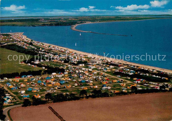 Neukirchen Oldenburg Campingplatz Suetel Fliegeraufnahme