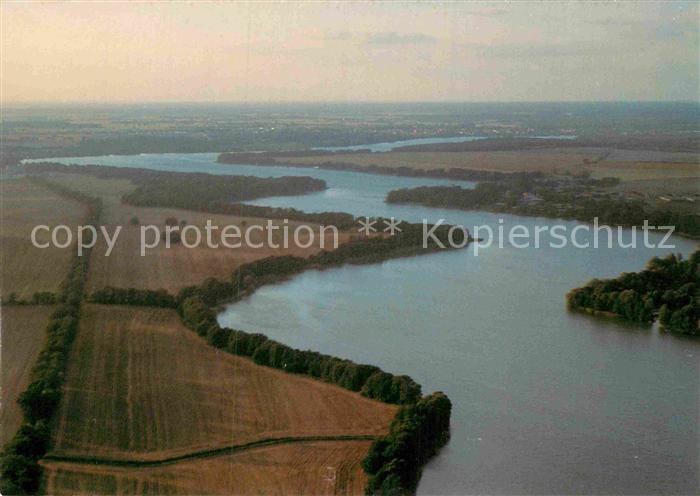 Ruppin Brandenburg Ruppiner See Fliegeraufnahme