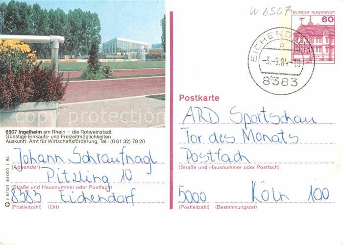 Ingelheim Rhein Teilansicht