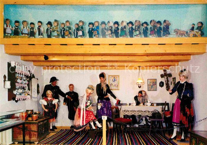 Furth Wald Museum des Heimatkreises Bischofteinitz Bauernstube mit Hochzeitszug