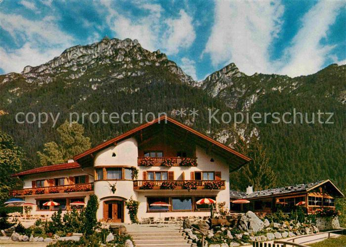 GARMISCH-PARTENKIRCHEN Bayern Almhuette Berggasthof am Kramer