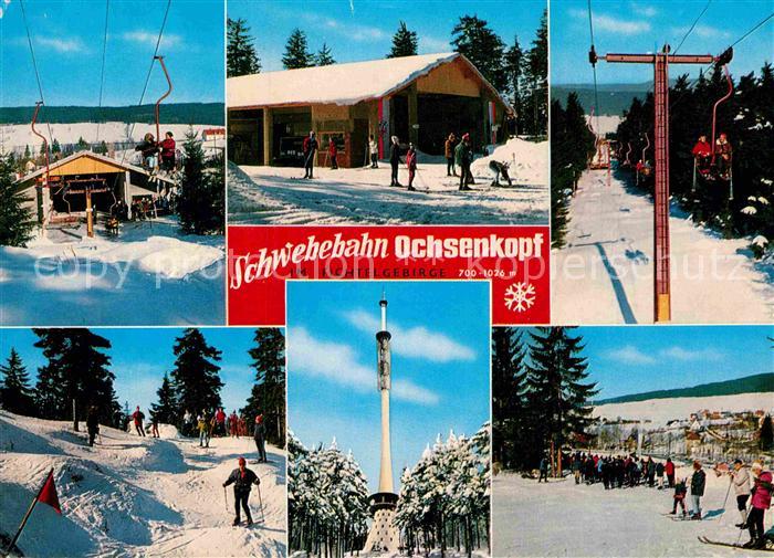 Fichtelgebirge Schwebebahn Ochsenkopf Teilansichten