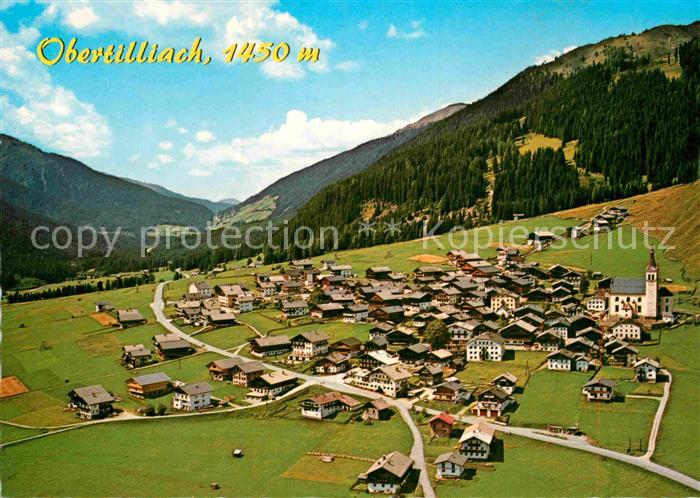 Obertillach Lienz Tirol Fliegeraufnahme