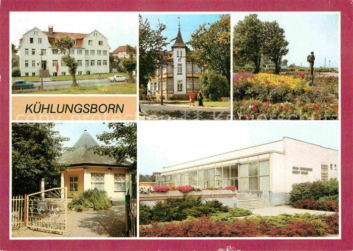 Kuehlungsborn Ostseebad FDGB Erholungsheim Stoertebeker und Ernst Grube Gaststae